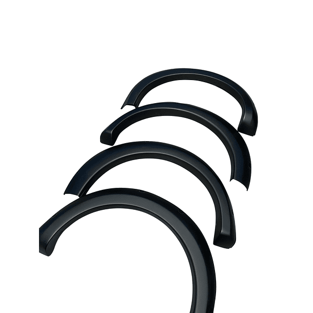 Extensiones Fender Negro Militar Mitsubishi L200 2016-2018  2