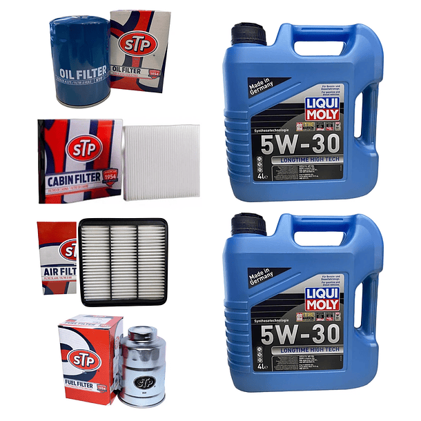 Kit Mantención Mitsubishi L200 2007-2011 Filtros Stp + Aceite Liqui Moly  1