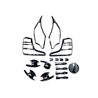 Kit Bisel L200 2016-2019 Cromado 1