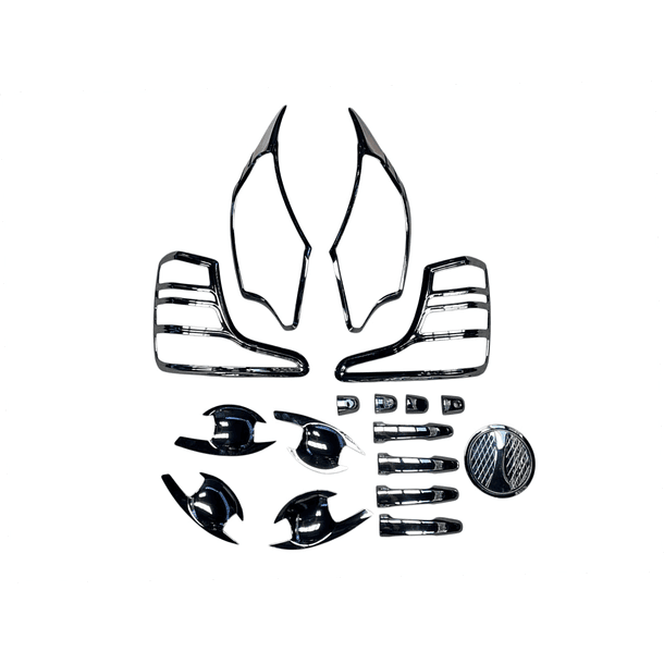 Kit Bisel L200 2016-2019 Cromado 1