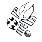 Kit Bisel L200 2016-2019 Cromado 2