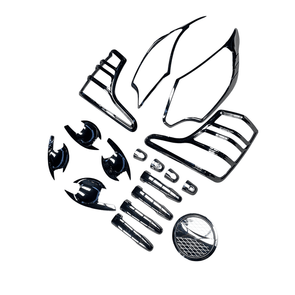 Kit Bisel L200 2016-2019 Cromado 2