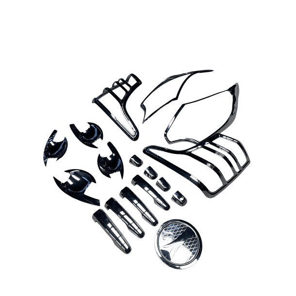 Kit Bisel L200 2016-2019 Cromado 3