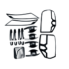 Kit Bisel L200 2019-2024 Negro 2