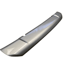 Moldura Parachoque L200 2016-2019 Original Gris  3