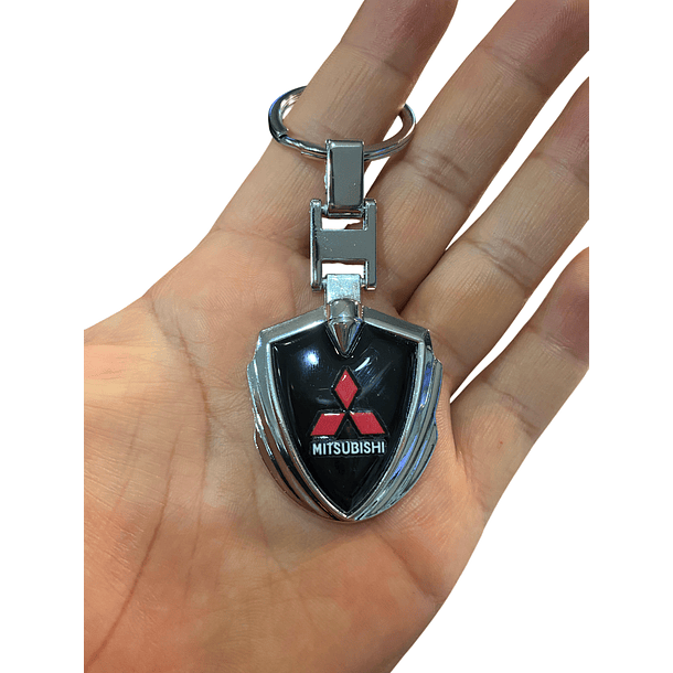 Llavero Mitsubishi L200 2007-2024 Rojo/negro 3