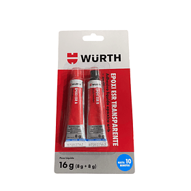 Adhesivo Epoxico Transparente Wurth 16g 