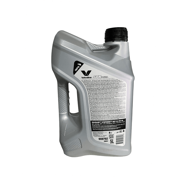Aceite Valvoline 5W30 Full Sintético 5lts L200 G2 2007-2024     2