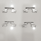 Juego Seguro Pastillas Mitsubishi L200 2007-2024 2