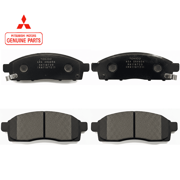 Pastillas Freno L200 2007-2015 Originales 1