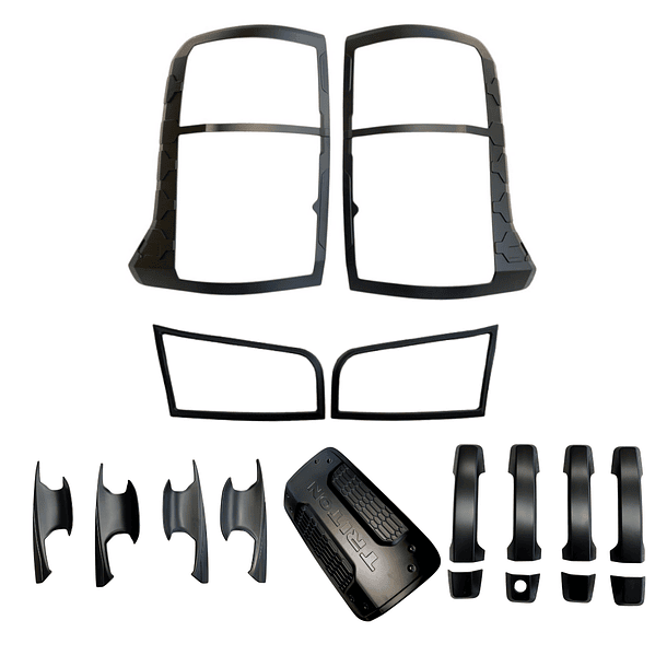 Kit Bisel L200 2025 Negro juego 1