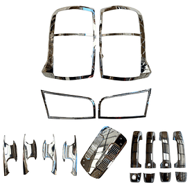 Kit Bisel L200 2025 Cromado Dakar juego