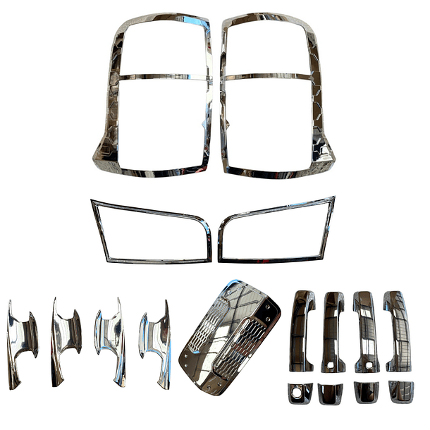 Kit Bisel L200 2025 Cromado Dakar juego 1