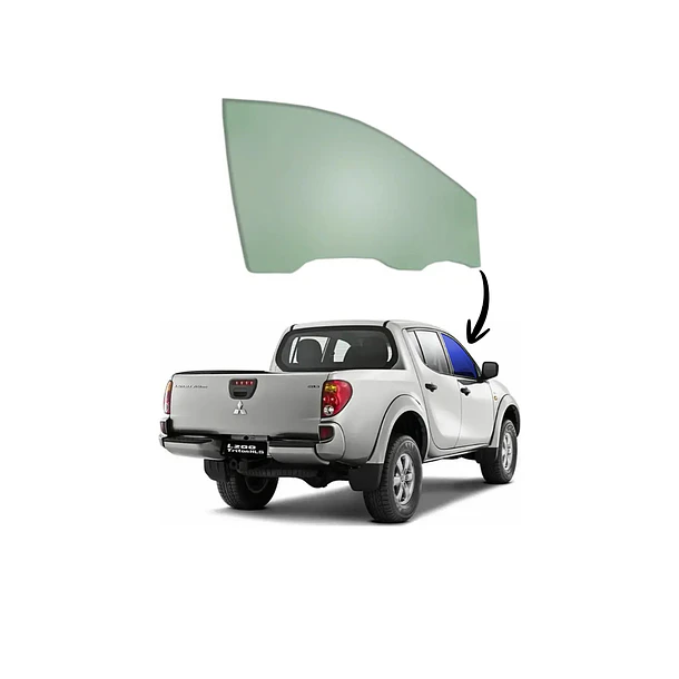 Vidrio Puerta Delantera Copiloto L200 2007-2015 1