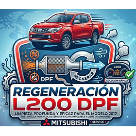 Regeneración Dpf L200 2016-2019