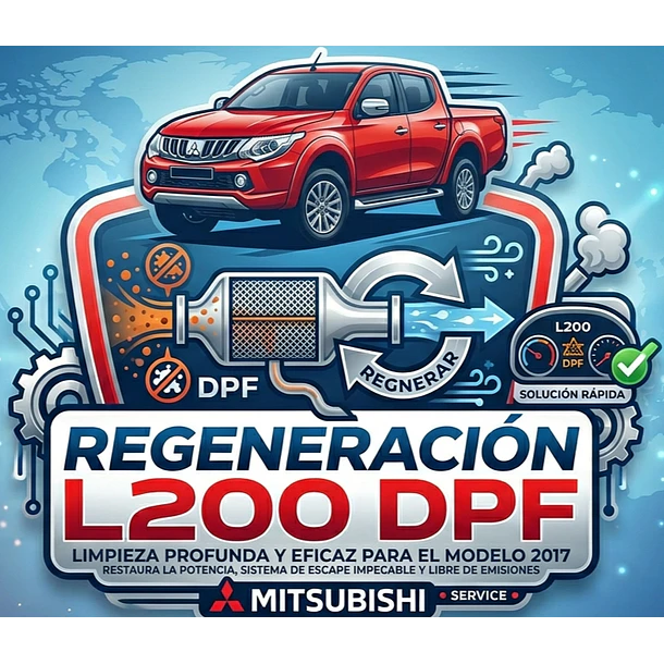 Regeneración Dpf L200 2016-2019 1
