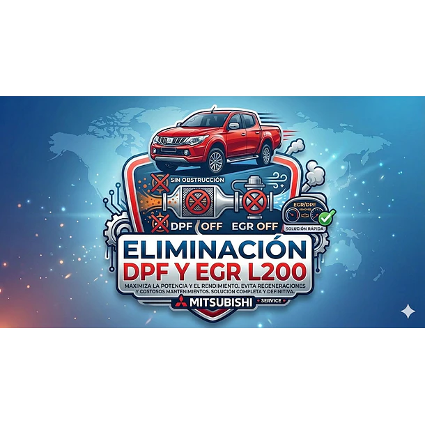 Dpf Off- Egr Off L200 2016-2019  2