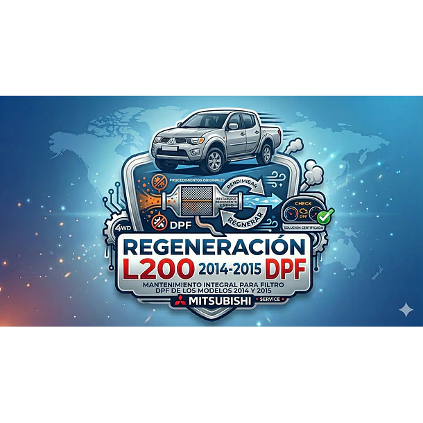 Regeneración Dpf L200 2014-2015 1