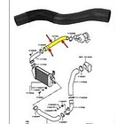 Manguera Turbo Intercooler Mitsubishi Montero G2 2009-2015 Euro 5 3