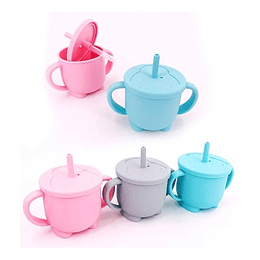 Vaso Taza De Silicona Para Bebes 