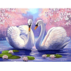 Kit Diamond Painting Pintura De Diamante -pareja De Cisnes16