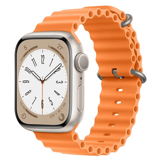 Correa Silicona Compatible Con Apple Watch 42mm- 44mm - 45mm