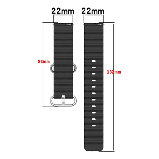 Correa Compatible Samsung Gear S3, Galaxy Watch 46mm / 22mm