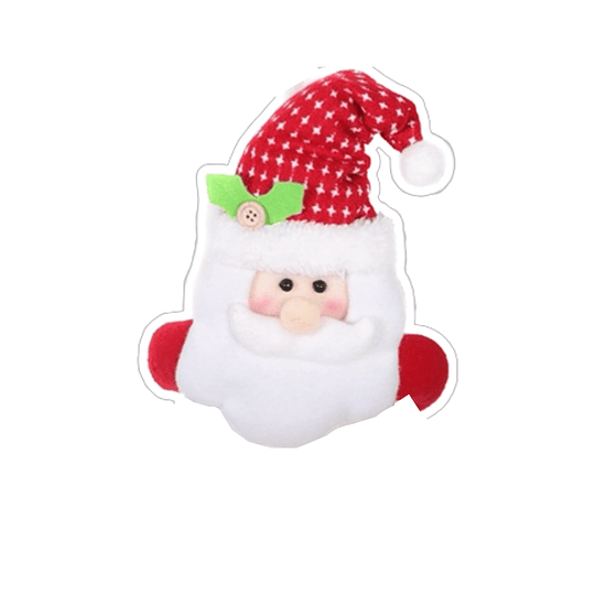 Adornos De Navidad - Santa Claus - Sujeta Cortina