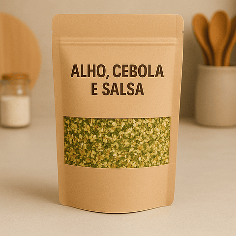 Alho, Cebola e Salsa