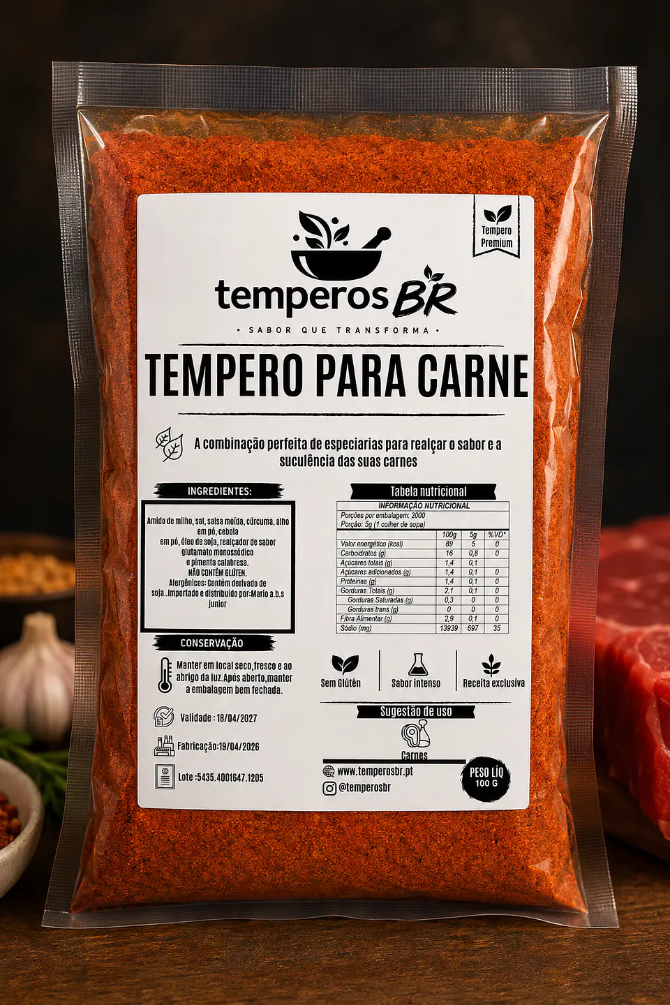 Tempero para Carne 1