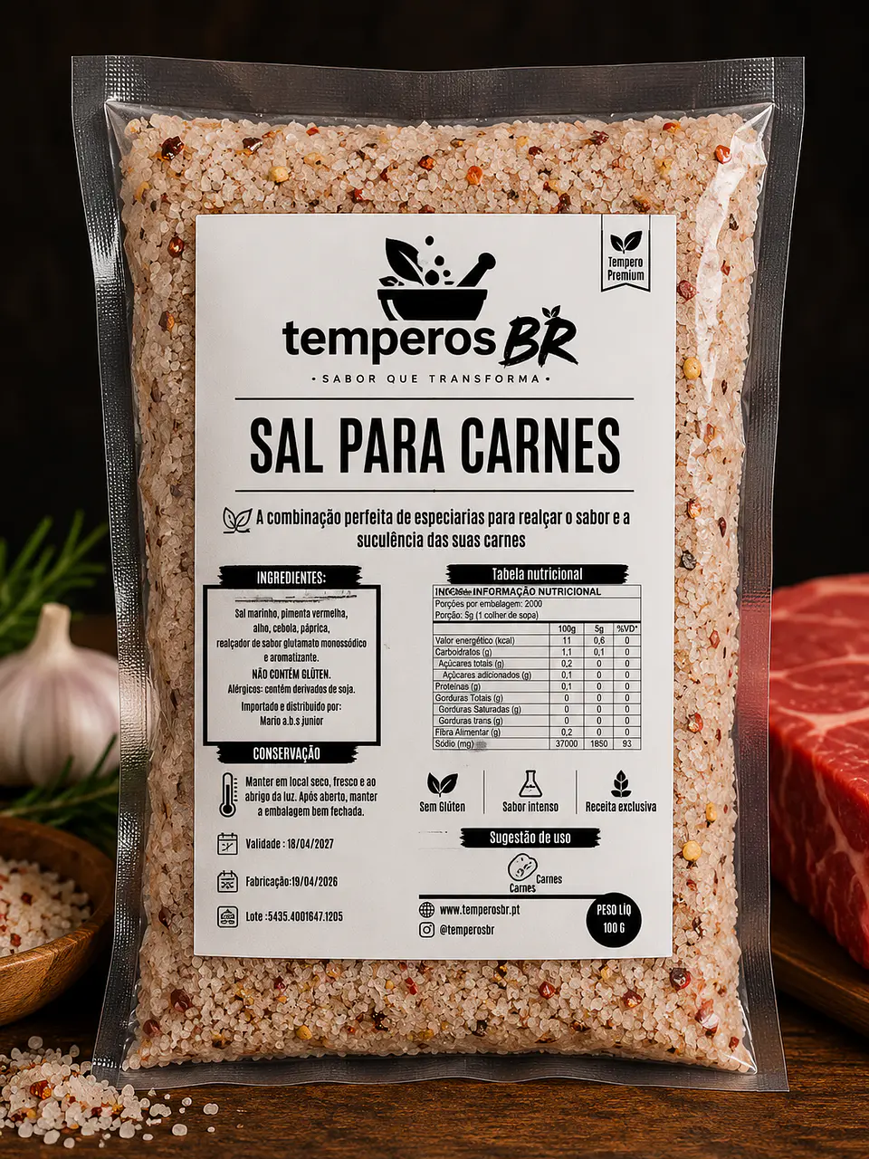 Sal para carnes 1