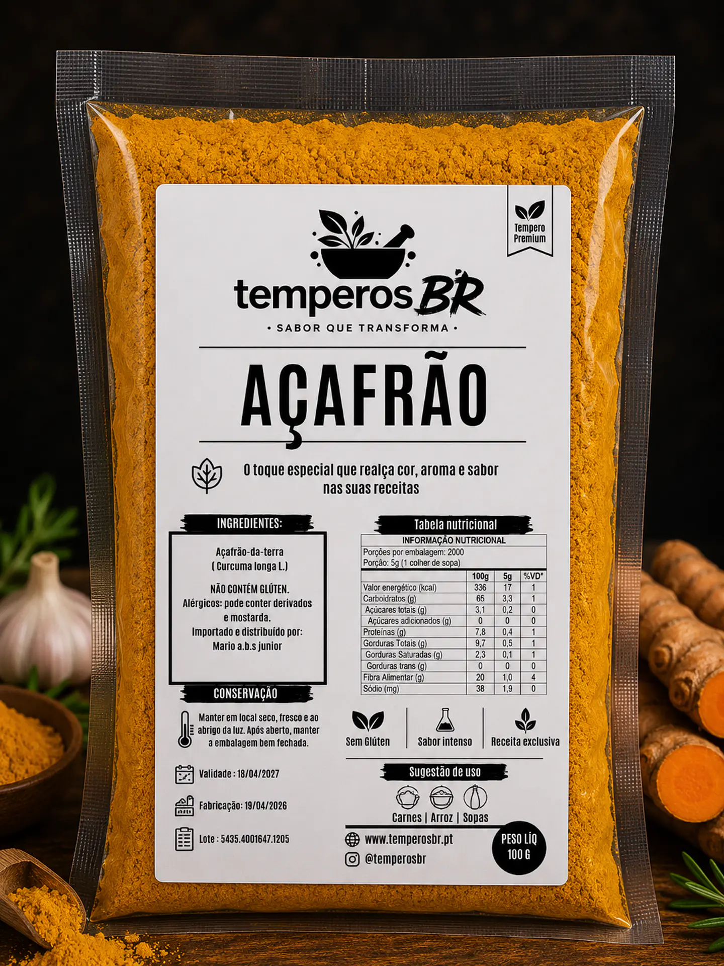Açafrão 1