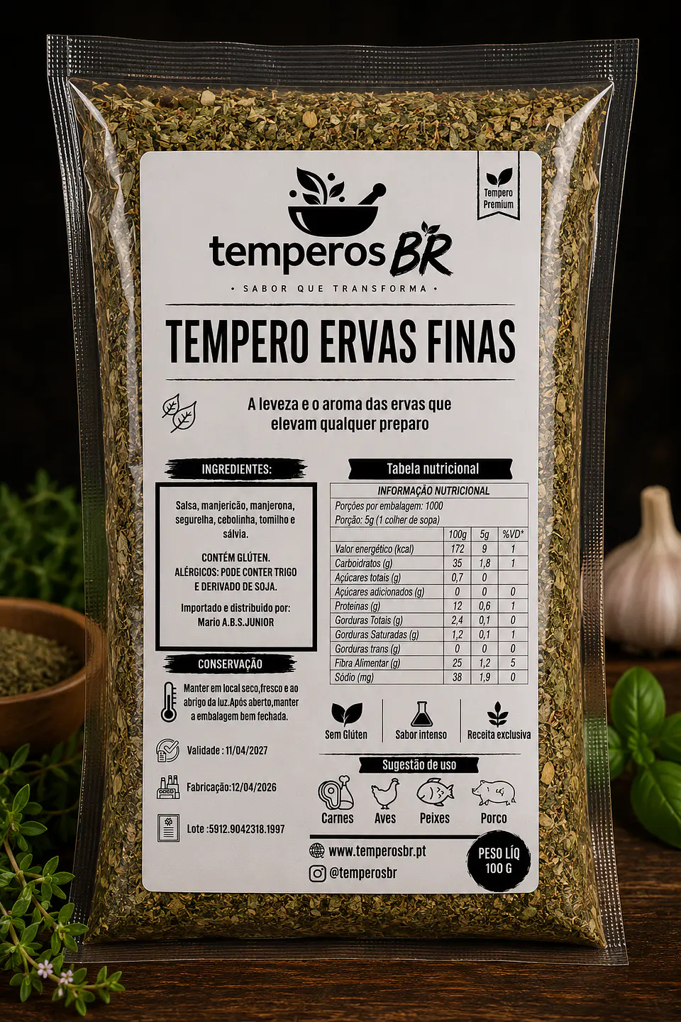 Tempero Ervas Finas 1