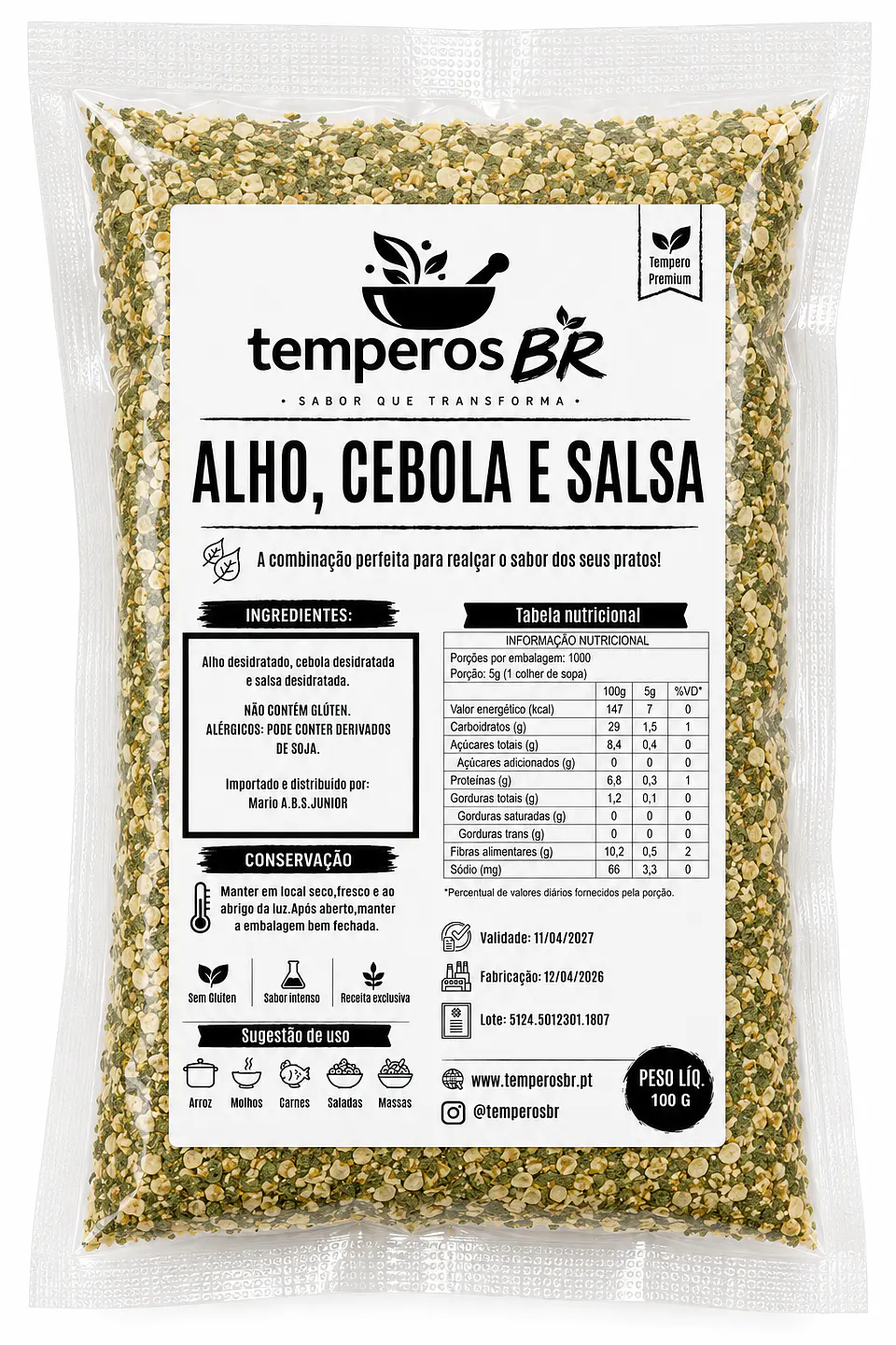 Alho, Cebola e Salsa 1