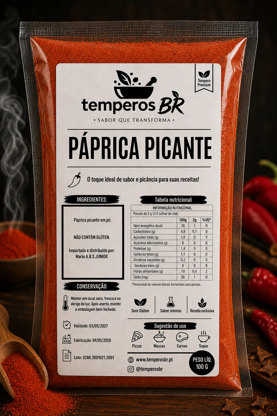 Páprica Picante 1