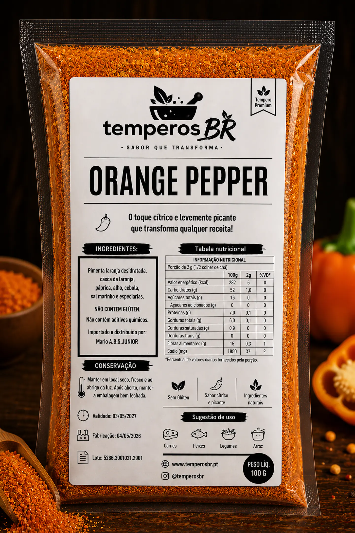Orange Pepper 1