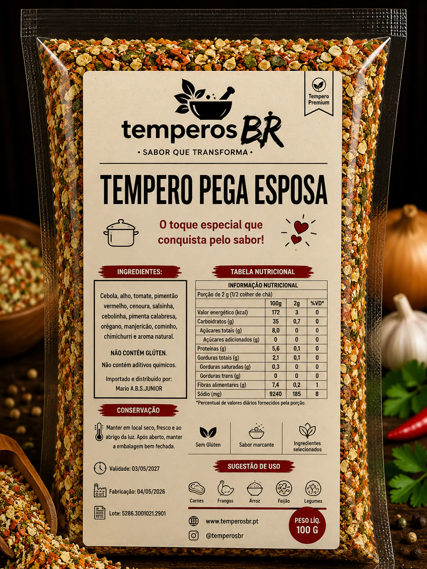 Tempero Pega Esposa 1