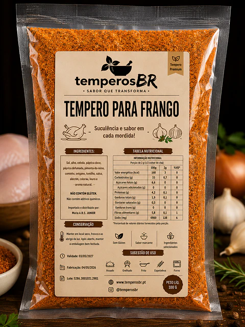 Tempero Para Frango