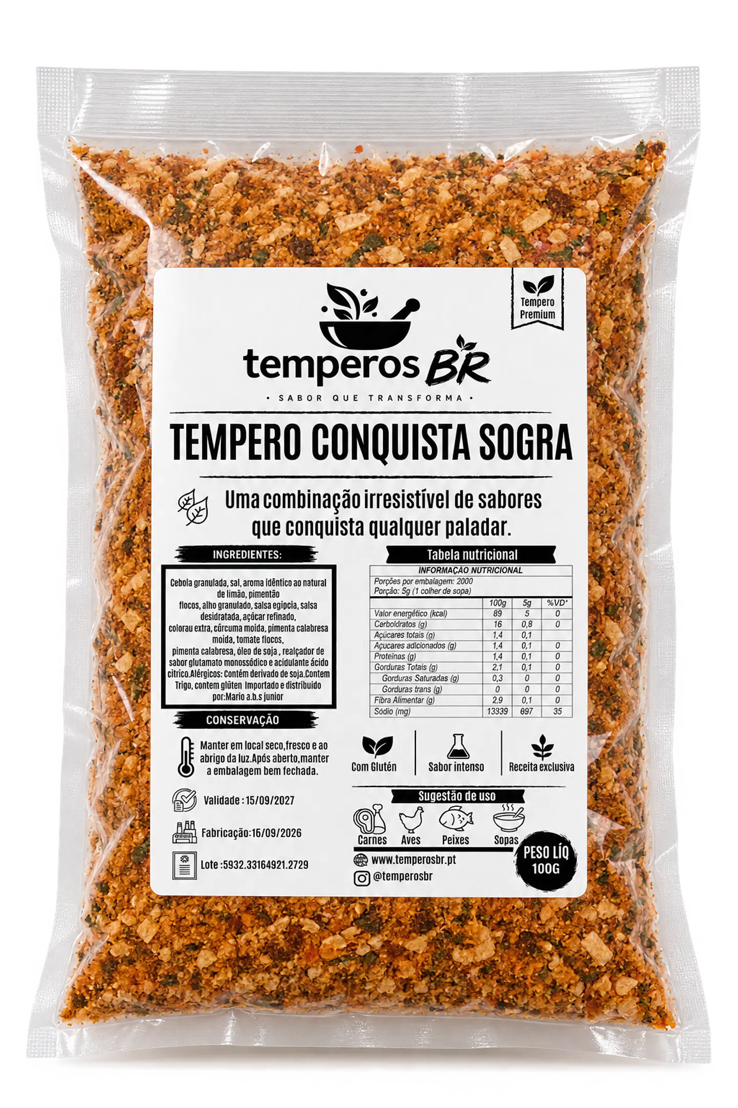 Tempero Conquista Sogra 1