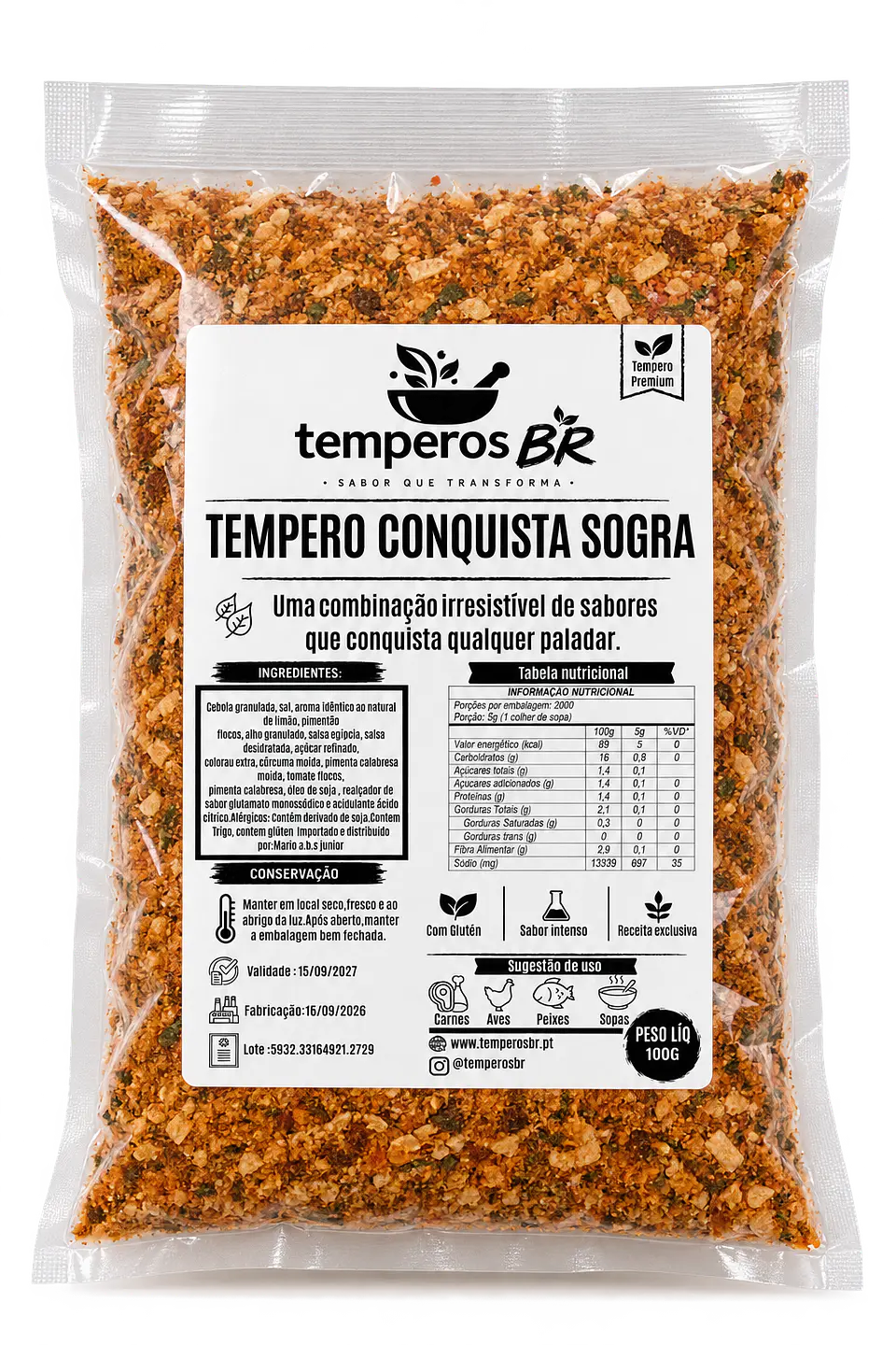 Tempero Conquista Sogra 1