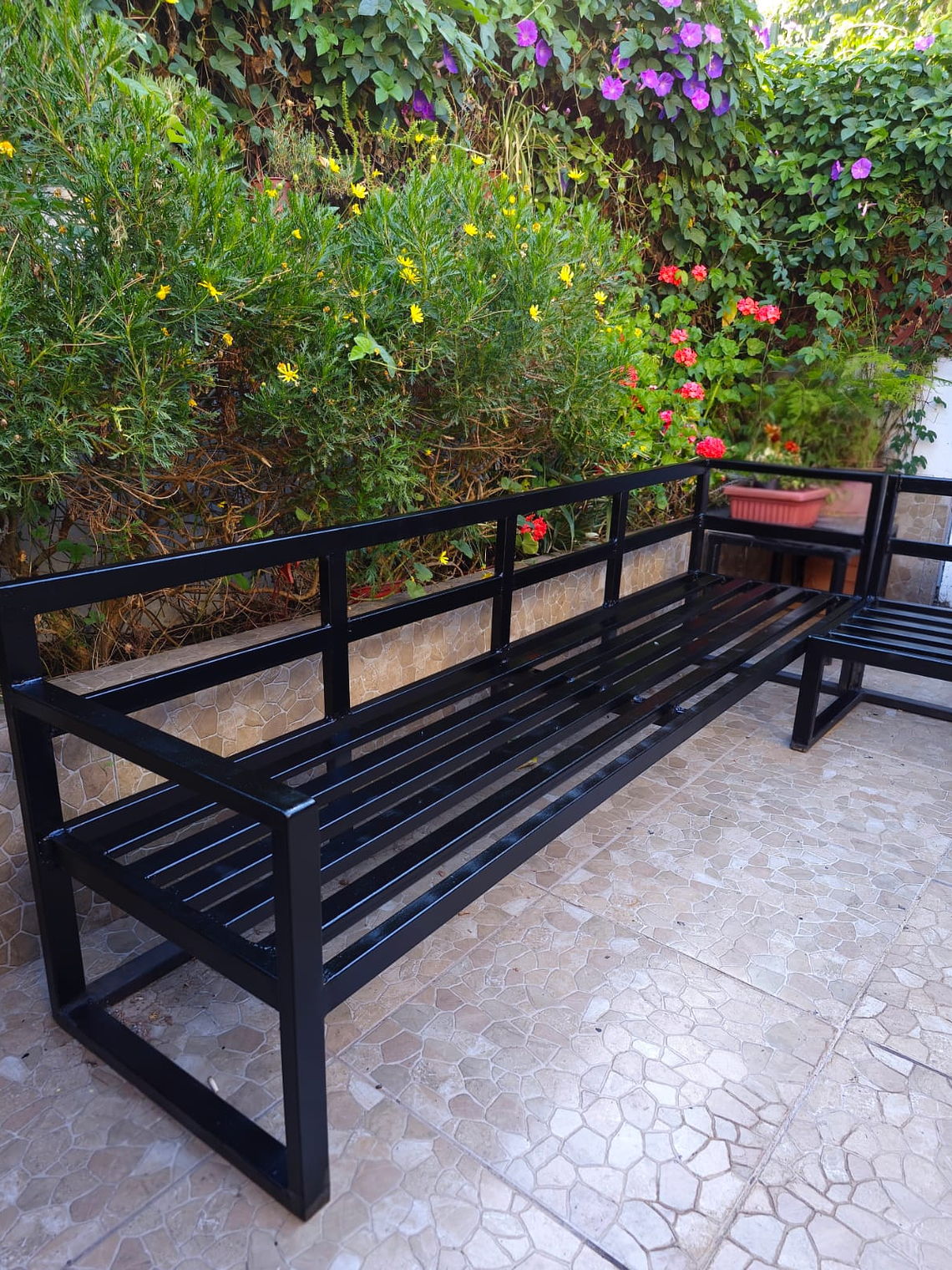 Sillones Modular  de Exterior en L - 7 Cuerpos 4