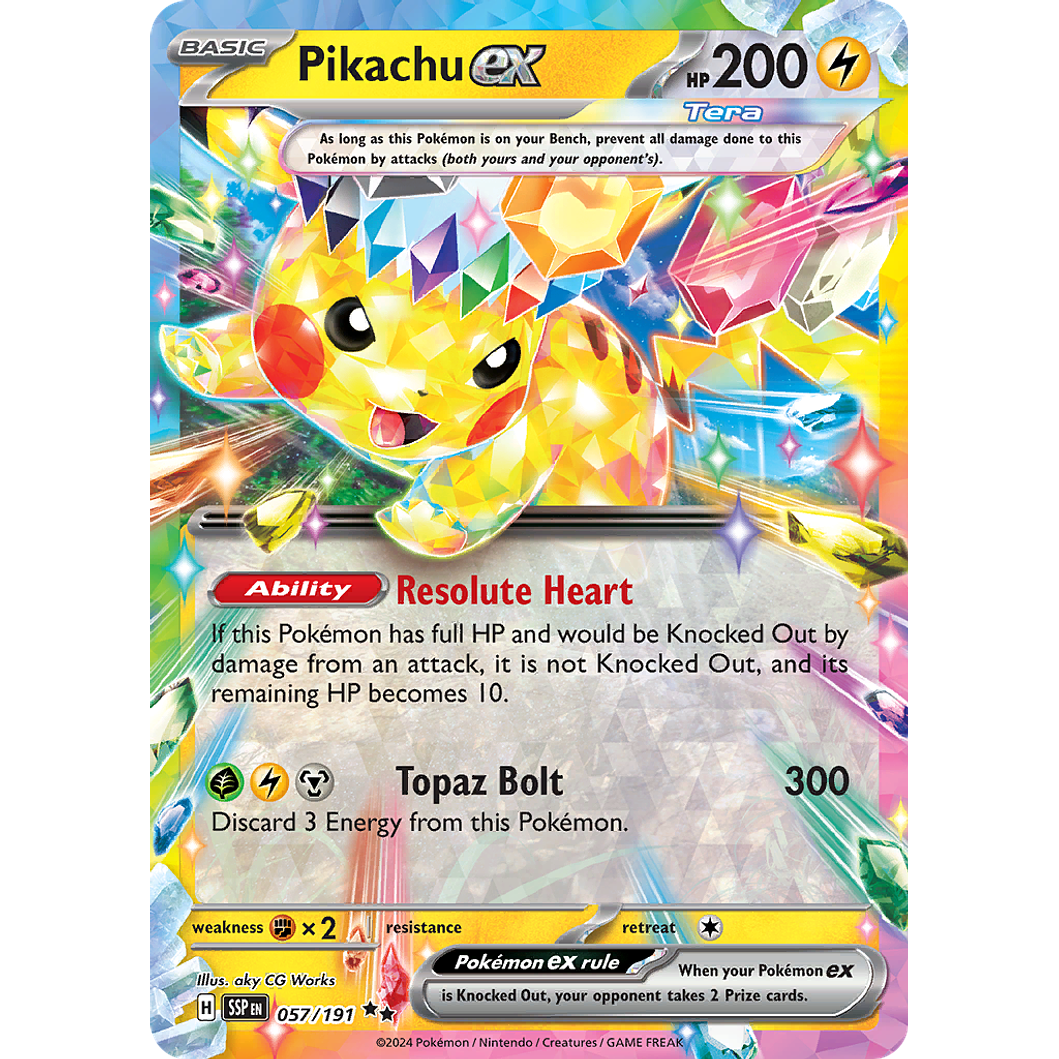 Pikachu ex – 57/191 1