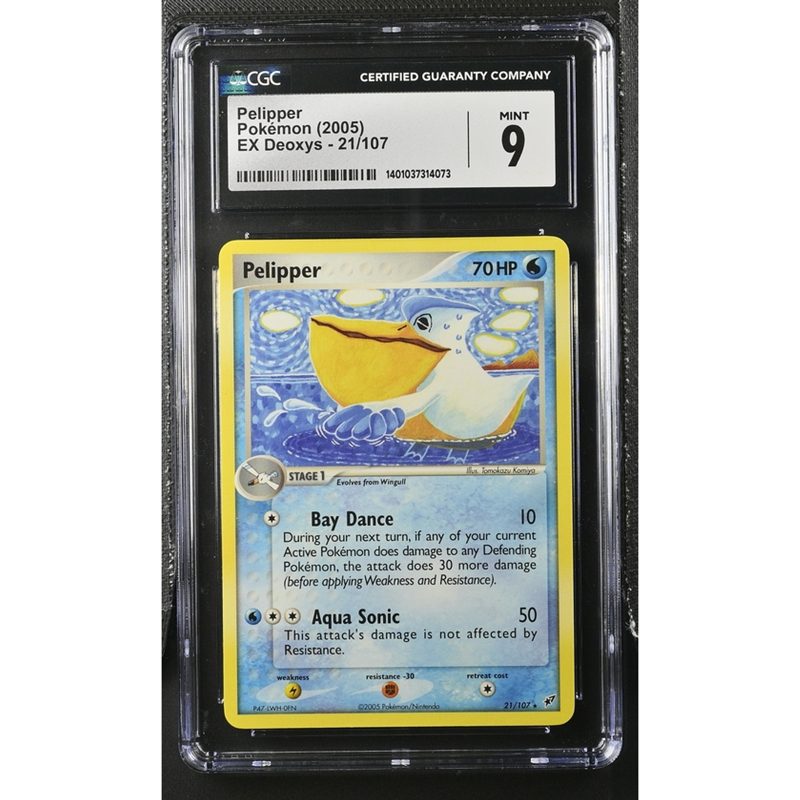 Pelipper – Ex Deoxys 21/107 - CGC 9 1