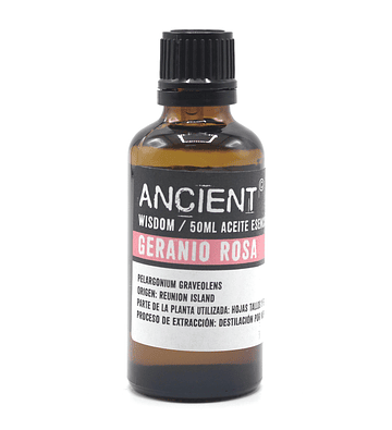 Óleo essencial 50ml - Gerânio rosa