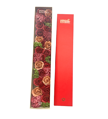 Caixa Extra Longa - Rosas Vintage