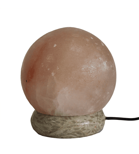 Candeeiro de sal natural Bola de qualidade - 8 cm (plain)