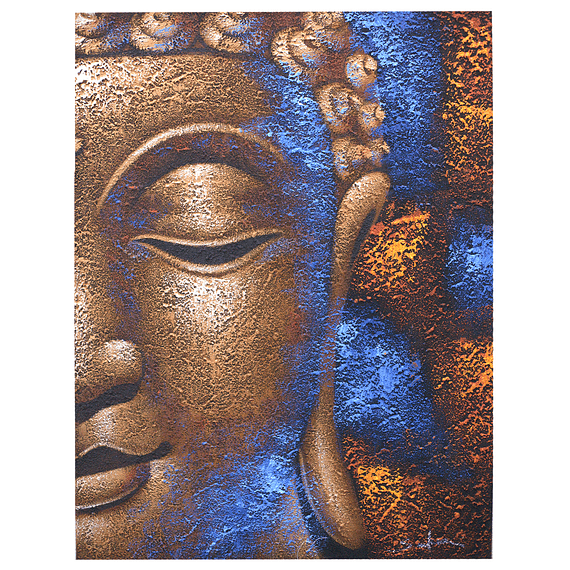 Pintura de Buda - Face de Cobre