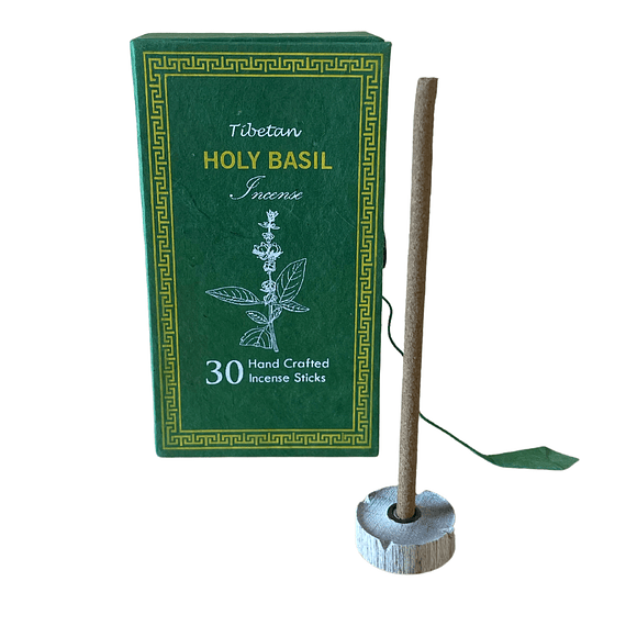 Conjunto de oferta do Himalaia Sughandit Dhoop Incesne - Manjericão sagrado