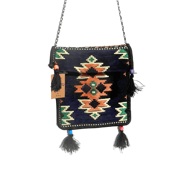 Bolso Kilim Azul Escuro