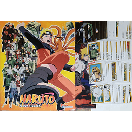 ALBUM NARUTO  COMPLETO A PEGAR  